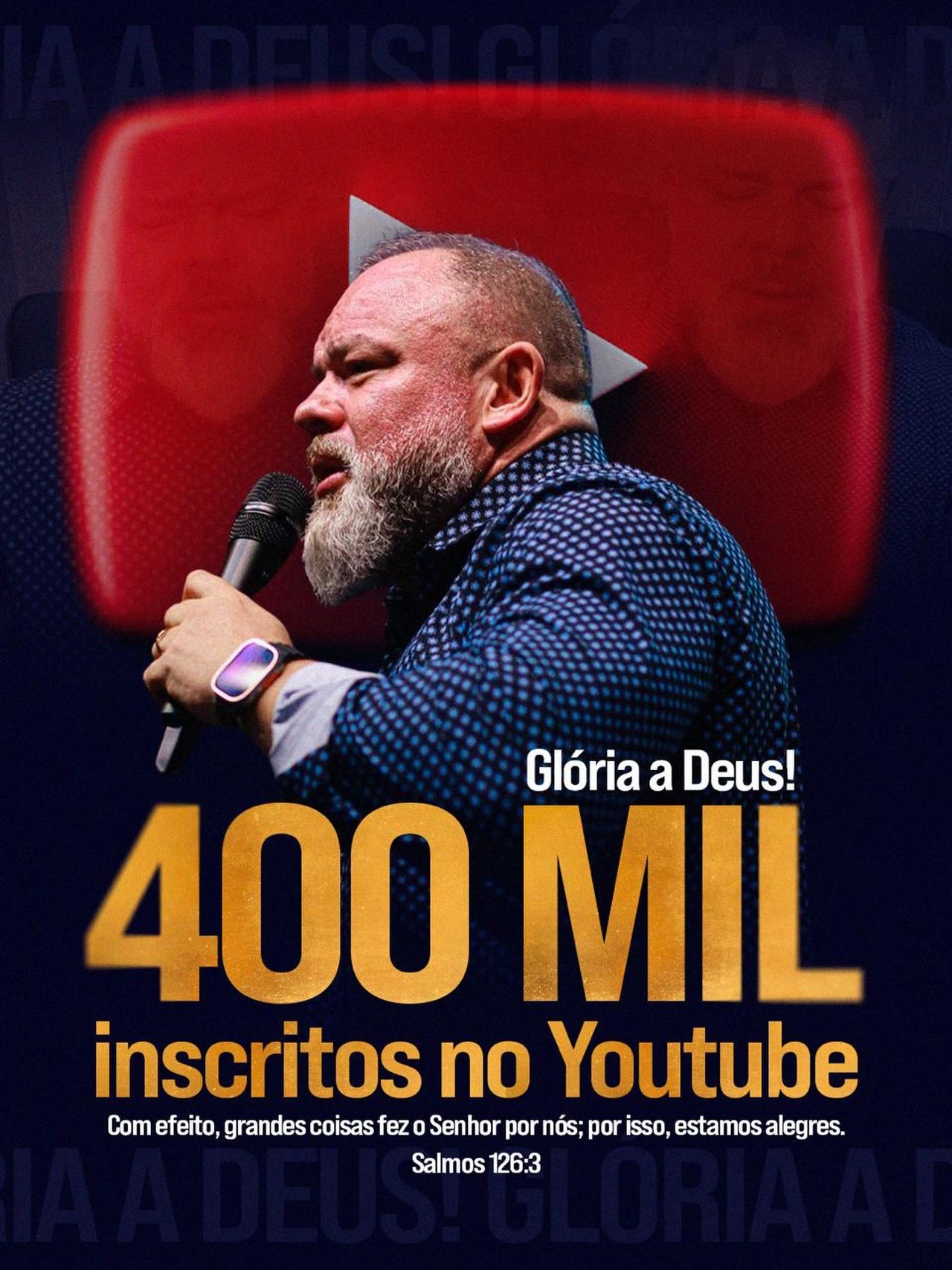 400 mil inscritos